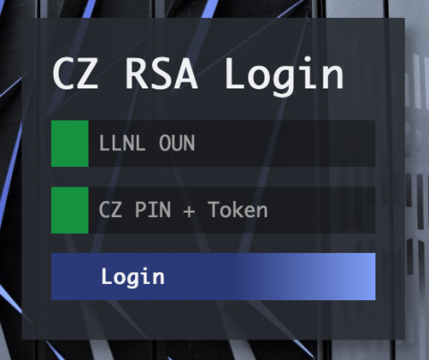 CZ RSA login