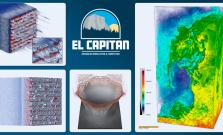 a collage of visualizations done on El Cap era systems
