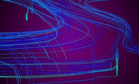 energy flow image, largely for decoration