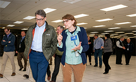 TErri Quinn chats with Rick Perry