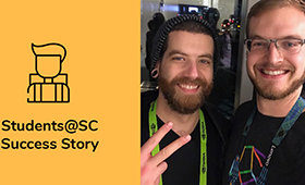 Stephen Herbein is an SC student volunteer success story