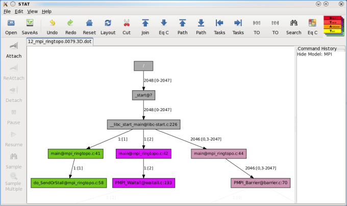 STAT GUI screenshot