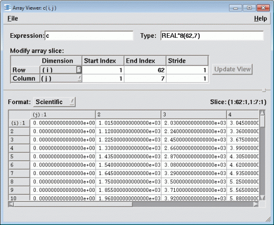 Array Viewer