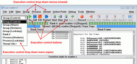 Execution control