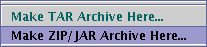 Make ZIP/JAR archive 