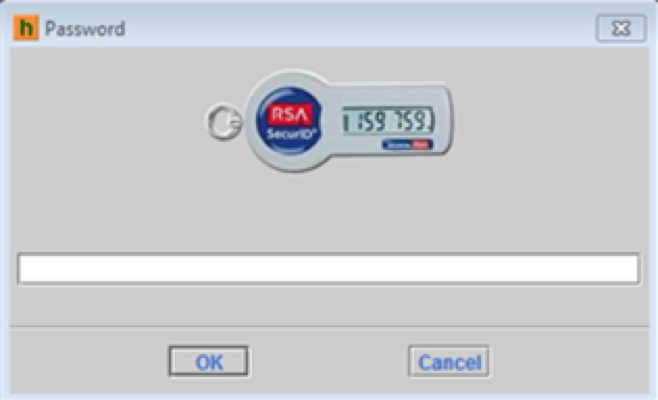 Password dialog with LLNL RSA token picture