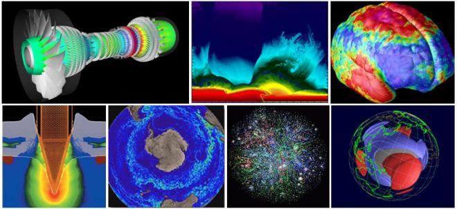 Examples of science and engineering simulations