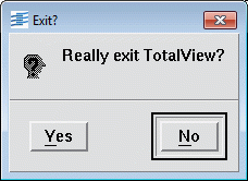 Exit Dialog Box